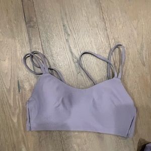 Lululemon like a cloud ribbed bra size 6
